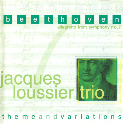 Jacques Loussier Trio - Beethoven: Allegretto from Symphony No.7, Theme and Variations (2003)