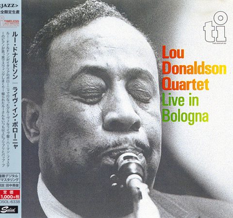 Lou Donaldson Quartet - Live In Bologna (1984/2015)