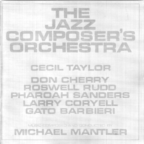 The Jazz Composer's Orchestra of America - Communications (1968)